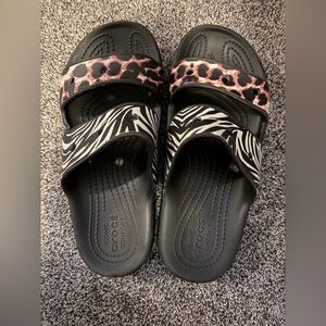 CROCS  Animal Print Women's Sandals